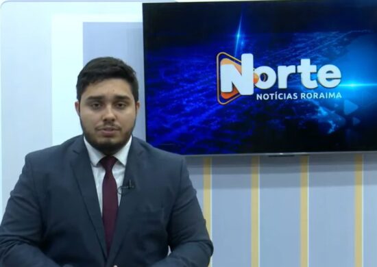 Norte Notícias é apresentado pelo Jhonatas Souza – Reprodução/TV Norte Boa Vista