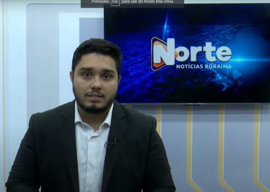 Norte Notícias é apresentado em Roraima por Jhonatas Souza.