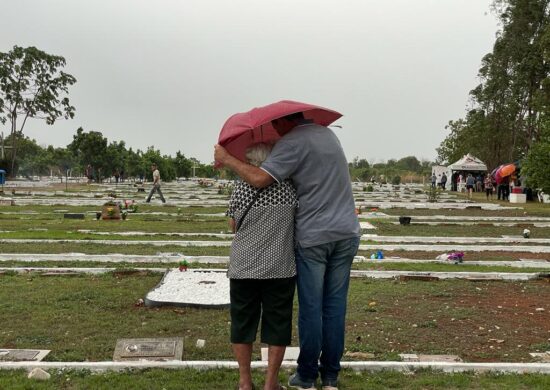 Chuva e ventania marcam o dia de finados em Palmas no TO