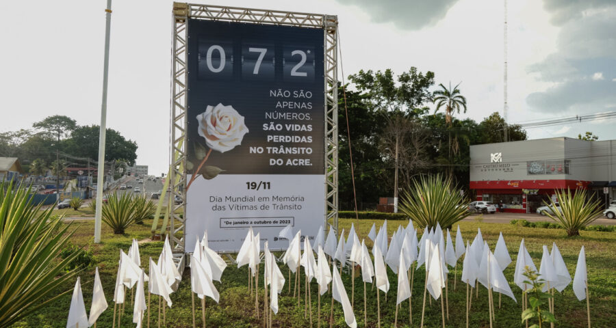 Campanha do Detran marca Dia em Memória das Vítimas de Trânsito no Acre