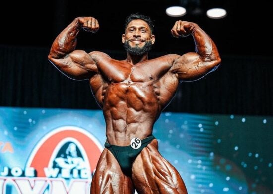 Fisiculturista acreano Ramon Dino é vice-campeão do Mr. Olympia 2023