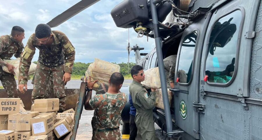 Forças Armadas divulgam resultados das ações nas terras Yanomami em Roraima