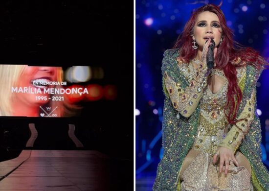 Dulce Maria homenageia Marília Mendonça em show de São Paulo