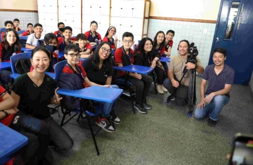 Para o correspondente da NHK, Ryusuke Kimura a proposta da escola bilíngue é desafiadora - Foto: Divulgação/Secom/Euzivaldo Queiroz