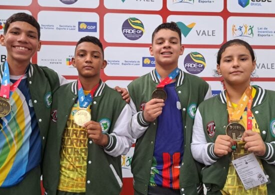 Alunos de Roraima competiram nos Jogos Escolares Brasileiros, em Brasília - Foto: Ascom/SEED