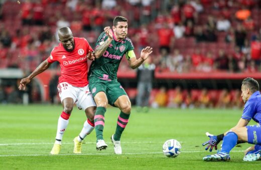 Fluminense e Internacional empatam em 0 a 0, nesta quarta-feira (8) - Foto: Vinicius Rosa/Agência O Dia/Agência O Dia/Estadão Conteúdo