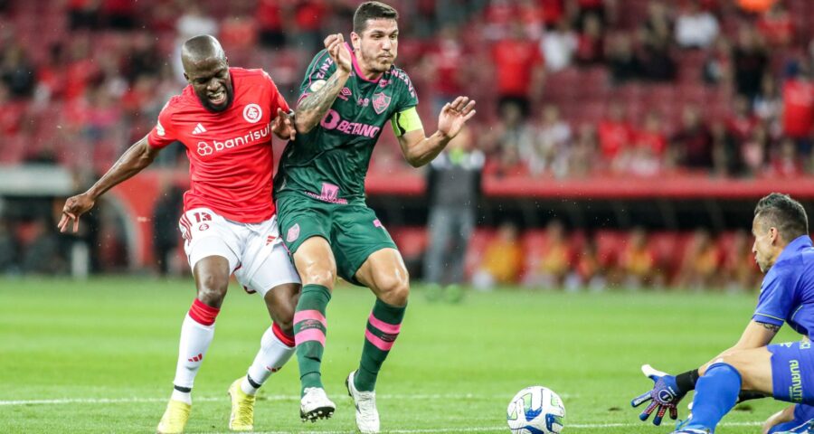 Fluminense e Internacional empatam em 0 a 0, nesta quarta-feira (8) - Foto: Vinicius Rosa/Agência O Dia/Agência O Dia/Estadão Conteúdo