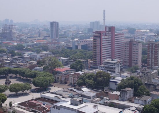 Fumaça encobre Manaus por vários dias - Foto: João Viana/Semcom