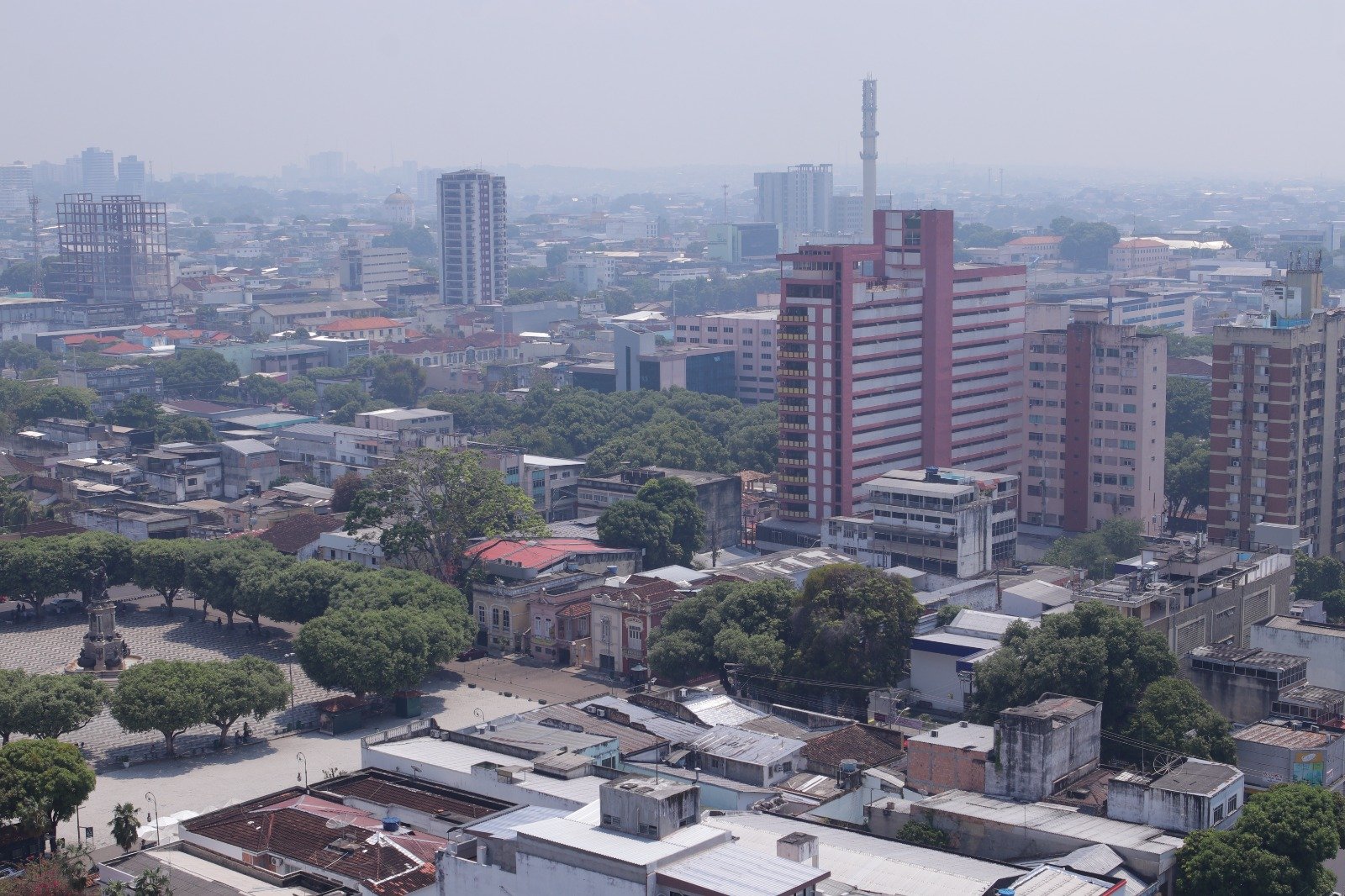 Fumaça encobre Manaus por vários dias - Foto: João Viana/Semcom