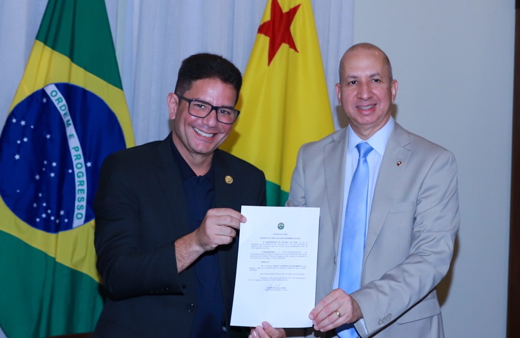 Danilo Lovisaro é reeleito procurador-geral do Ministério Público do Acre