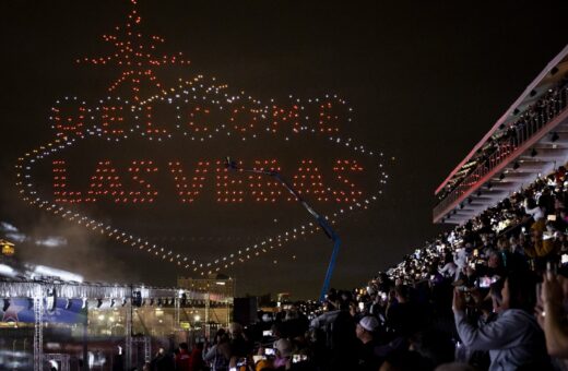 O Circuito de Las Vegas é atualmente o segundo maior do calendário - Foto: Reprodução/X/@F1