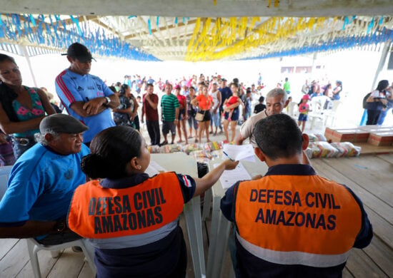 Governo do Amazonas divulga boletim sobre a estiagem no estado - Foto: Divulgação/Secom