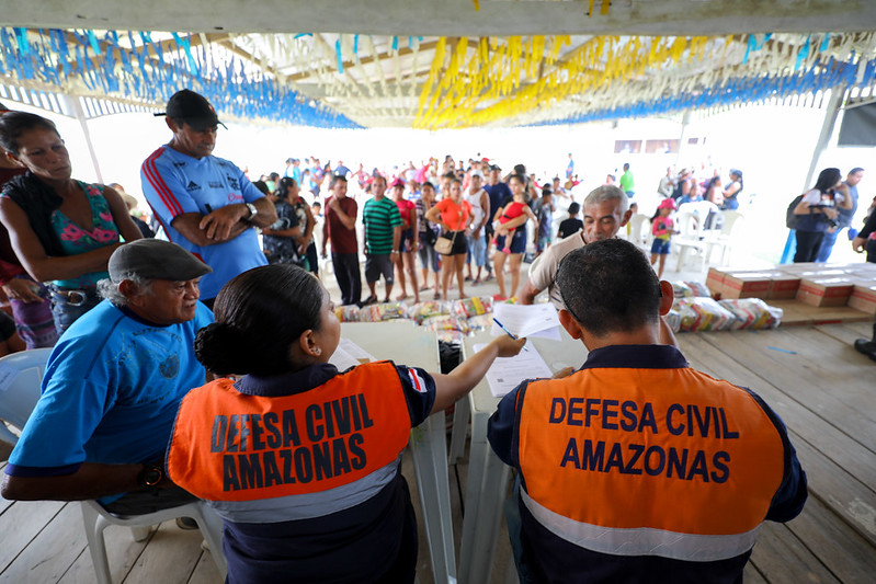 Governo do Amazonas divulga boletim sobre a estiagem no estado - Foto: Divulgação/Secom