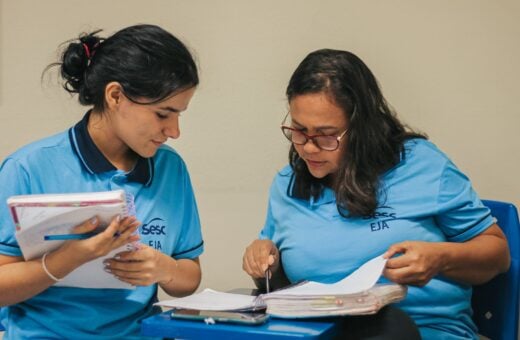 São vagas gratuitas aos interessados em concluir o ensino fundamental (1º ao 5º ano) - Foto: Divulgação/Priscila J. Castro / Sesc Amazonas