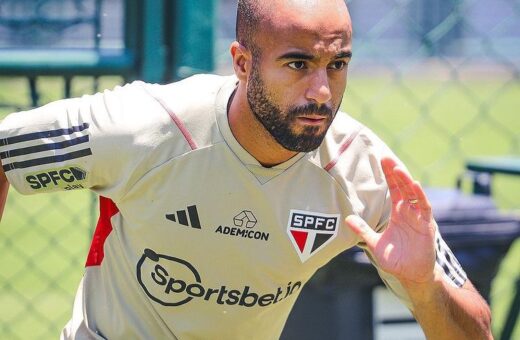 Com recuperação rápida, Lucas Moura se reapresenta no São Paulo com trabalhos leves após 12 dias da lesão - Foto: Reprodução/Instagram @lucasmoura7