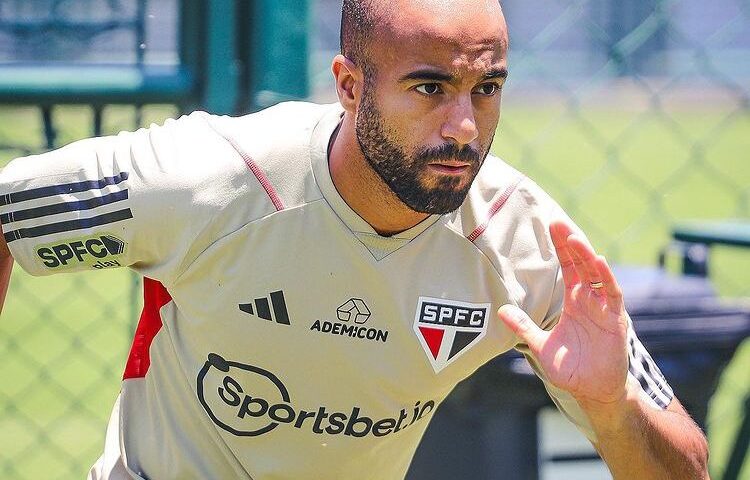 Com recuperação rápida, Lucas Moura se reapresenta no São Paulo com trabalhos leves após 12 dias da lesão - Foto: Reprodução/Instagram @lucasmoura7