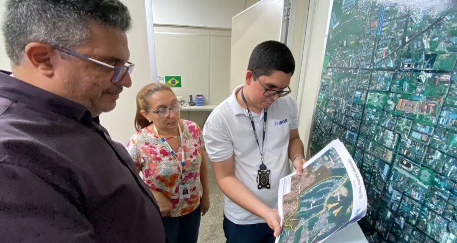 Levantamento de novos 'aglomerados' em Manaus é realizado pelo IBGE