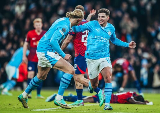 Times se enfrentam pela quinta rodada da Liga dos Campeões - Foto: Reprodução/X @ManCity