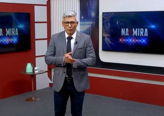 O Programa Na Mira é apresentado por Valter Frota – Foto: Reprodução/TV Norte Amazonas