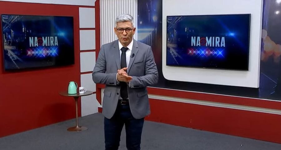 O Programa Na Mira é apresentado por Valter Frota – Foto: Reprodução/TV Norte Amazonas