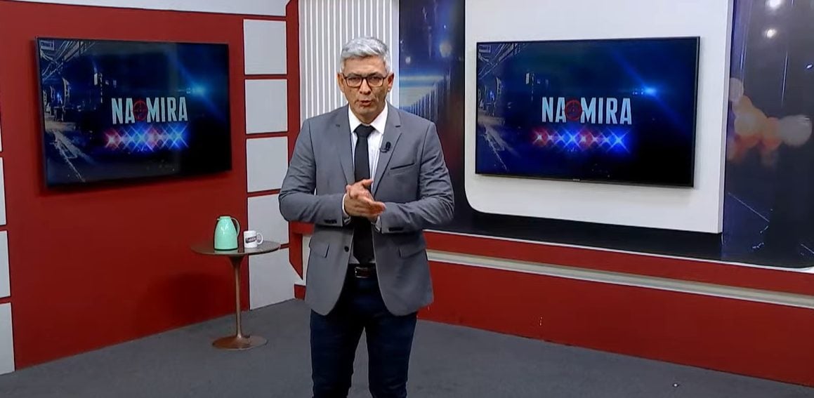 O Programa Na Mira é apresentado por Valter Frota – Foto: Reprodução/TV Norte Amazonas