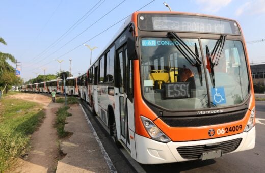 Novas frotas de ônibus com ar-condicionado em Manaus - Fotos: Antônio Pereira / Semcom