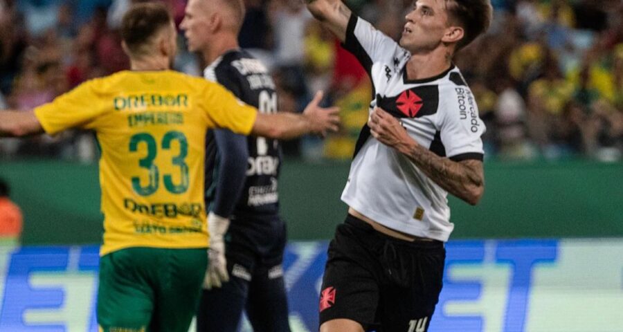 Orellano marcou um dos gols da vitória do Vasco - Foto: Leandro Amorim / Vasco da Gama