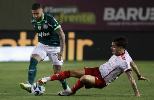 Palmeiras vence o Internacional e assume o posto de líder do Brasileirão - Foto: Reprodução/Cesar Greco/Palmeiras/by Canon