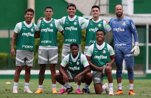 Palmeiras se reapresenta com o time completo - Foto: Reprodução/Cesar Greco/Palmeiras/by Canon