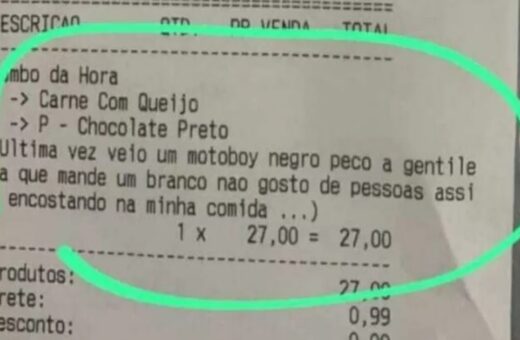 Forjar caso de racismo é crime, alerta polícia - Foto: Reprodução/WhatsApp