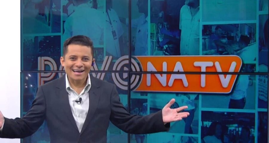 Programa Povo Na Tv foi apresentado por Léo Cândido - Foto: Reprodução/TV Norte Tocantins