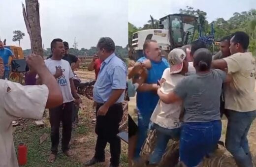 VÍDEO: Prefeito é agredido em conflito com produtor rural no interior do Acre