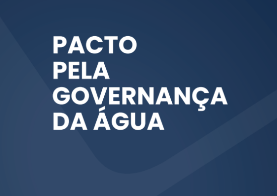 Gestão de recursos hídricos Logo do Pacto pela Governança da água - Foto: ANA