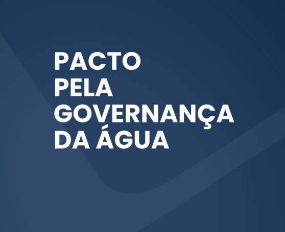 Gestão de recursos hídricos Logo do Pacto pela Governança da água - Foto: ANA