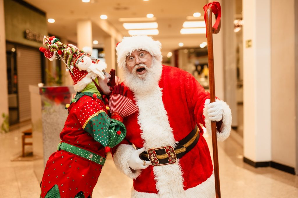 Programação do natal inicia com a chegada do Papai Noel em Shopping - Foto: Divulgação/ Amazonas Shopping