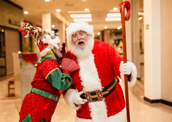 Programação do natal inicia com a chegada do Papai Noel em Shopping - Foto: Divulgação/ Amazonas Shopping