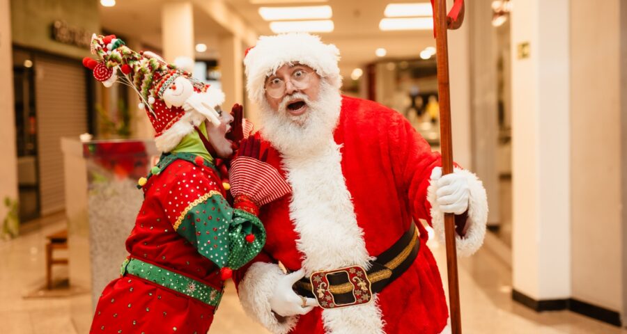 Programação do natal inicia com a chegada do Papai Noel em Shopping - Foto: Divulgação/ Amazonas Shopping