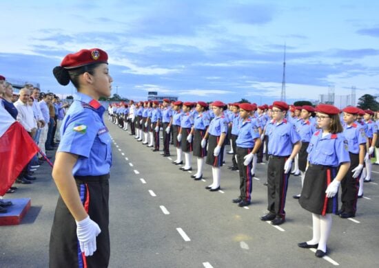 Alunos do Colégio Militar de Roraima - Foto: Arquivo/Secom-RR