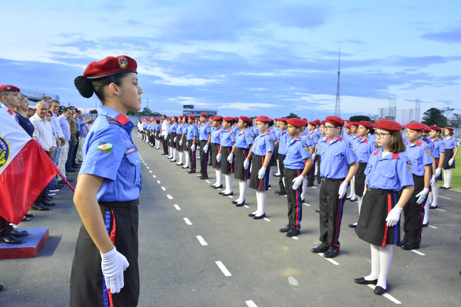 Alunos do Colégio Militar de Roraima - Foto: Arquivo/Secom-RR