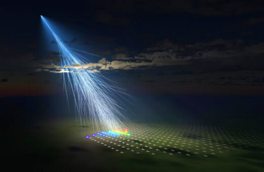 Raio cósmico raro e com alta concentração de energia é detectado caindo na Terra