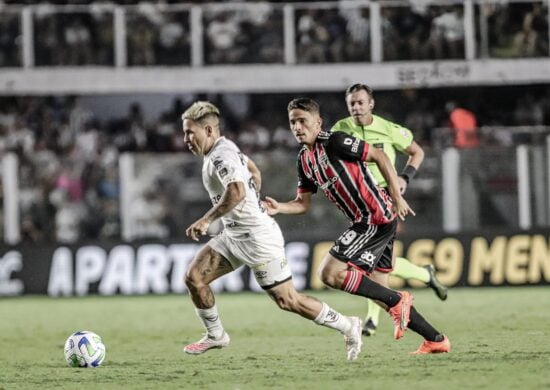 Santos e São Paulo empatam em 0 a 0, na partida válida pela 34ª rodada do Brasileirão - Foto: Reinaldo Campos/Futura Press/Futura Press/Estadão Conteúdo