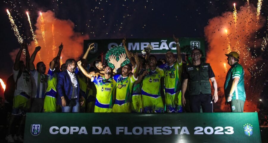 Final da Copa da Floresta foi disputada em Urucurituba - Foto: Divulgação/FAF