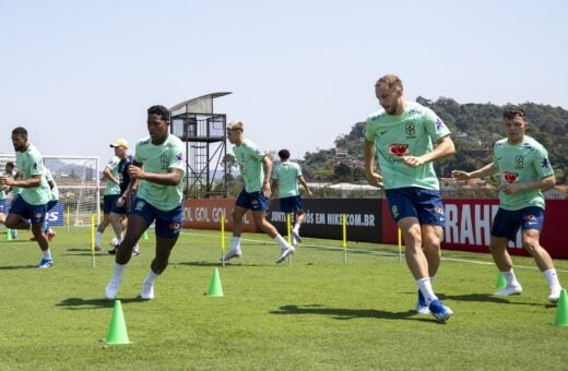 Seleção brasileira enfrenta a Colômbia nesta quinta-feira (16) pelas Eliminatórias para Copa 2026 - Foto: Reprodução/Joilson Marconne / CBF