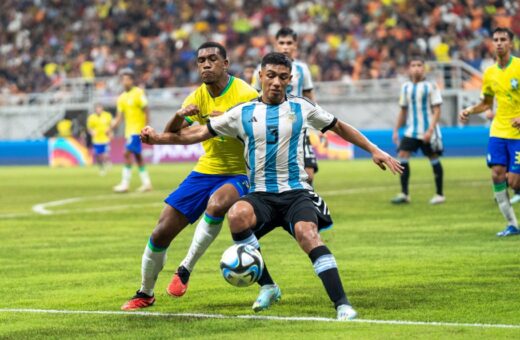 Seleção Brasileira (Brasil) é superada pela Argentina e se despede da Copa do Mundo Sub-17 - Foto: Leto Ribas/CBF