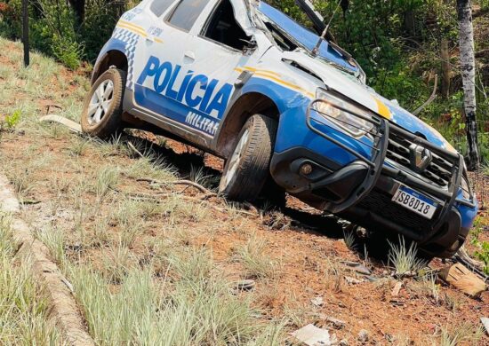 Soldado da PM morre após viatura capotar na rodovia TO-040 no Tocantins