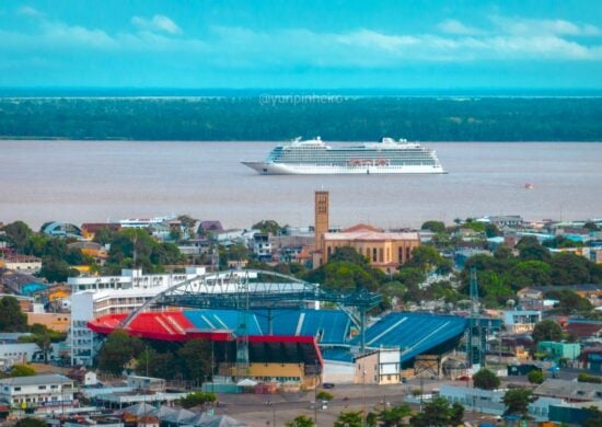 Dois navios cancelaram a passagem no município - Fotos: Yuri Pinheiro