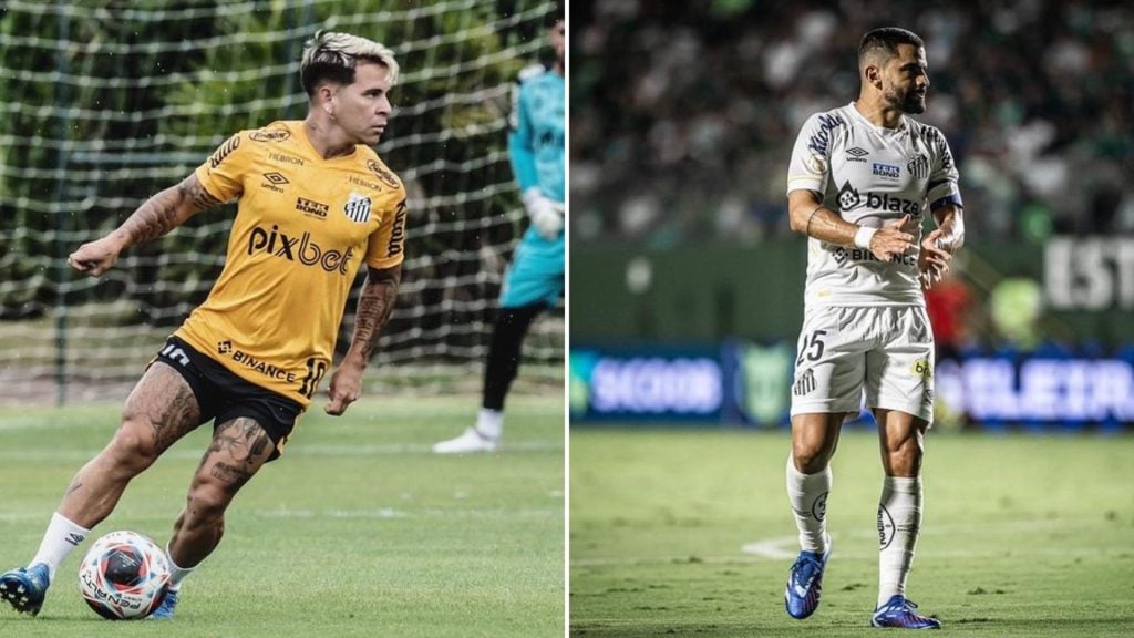 Marcelo Fernandes conta com retorno de Soteldo contra o Botafogo; Rincón vai desfalcar o Santos - Foto: Reprodução/ Instagram @yefersonsoteldo1006 @tomasrincon8