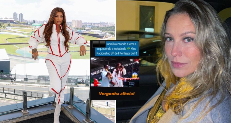 'Vergonha alheia' Piovani posta vídeo em que Ludmilla parece esquecer hino