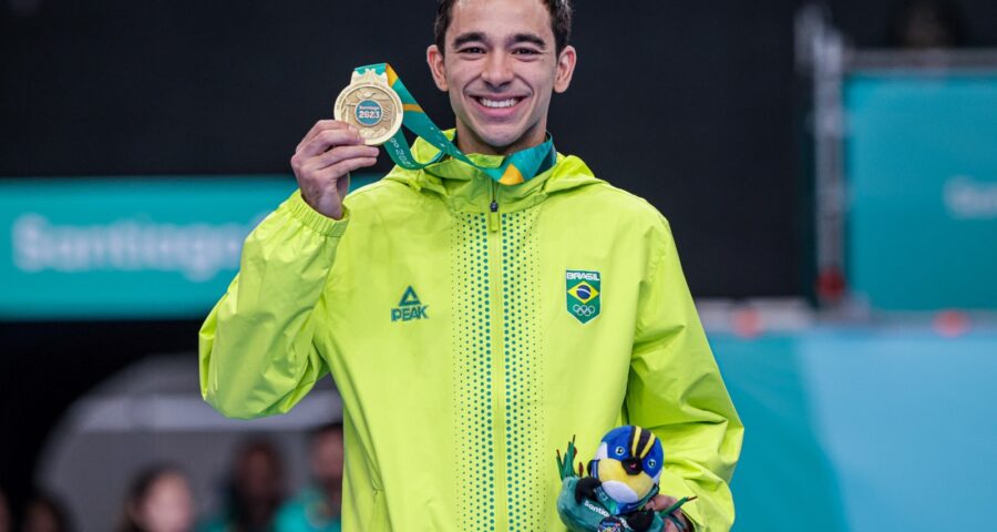 Brasileiro é tri-campeão pan-americano no tênis de mesa