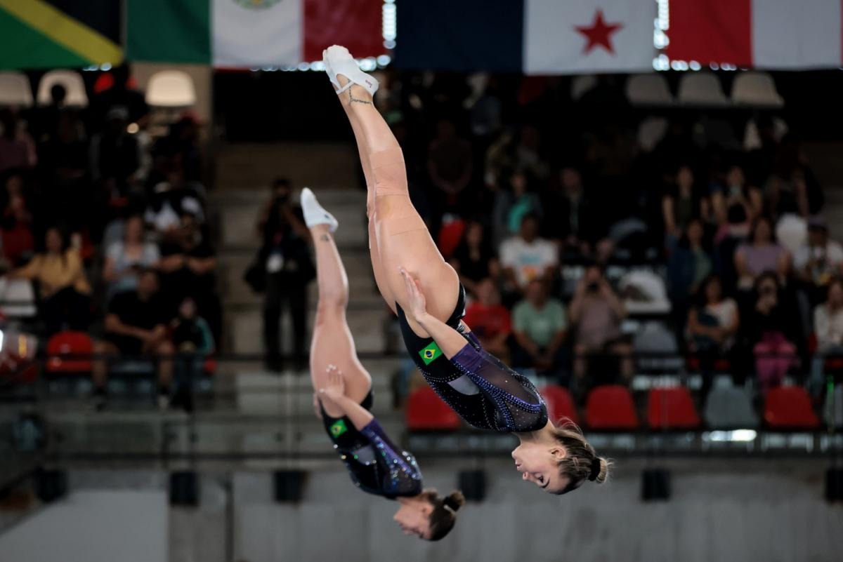 Pan-Americano: Brasil conquista 4 medalhas na ginástica de trampolim